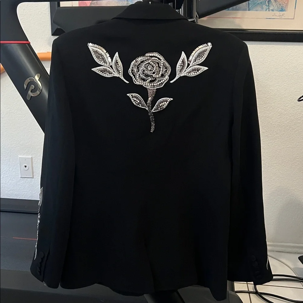 Cinq a Sept Karlie Beaded Paisley Blazer - Picture 8 of 8